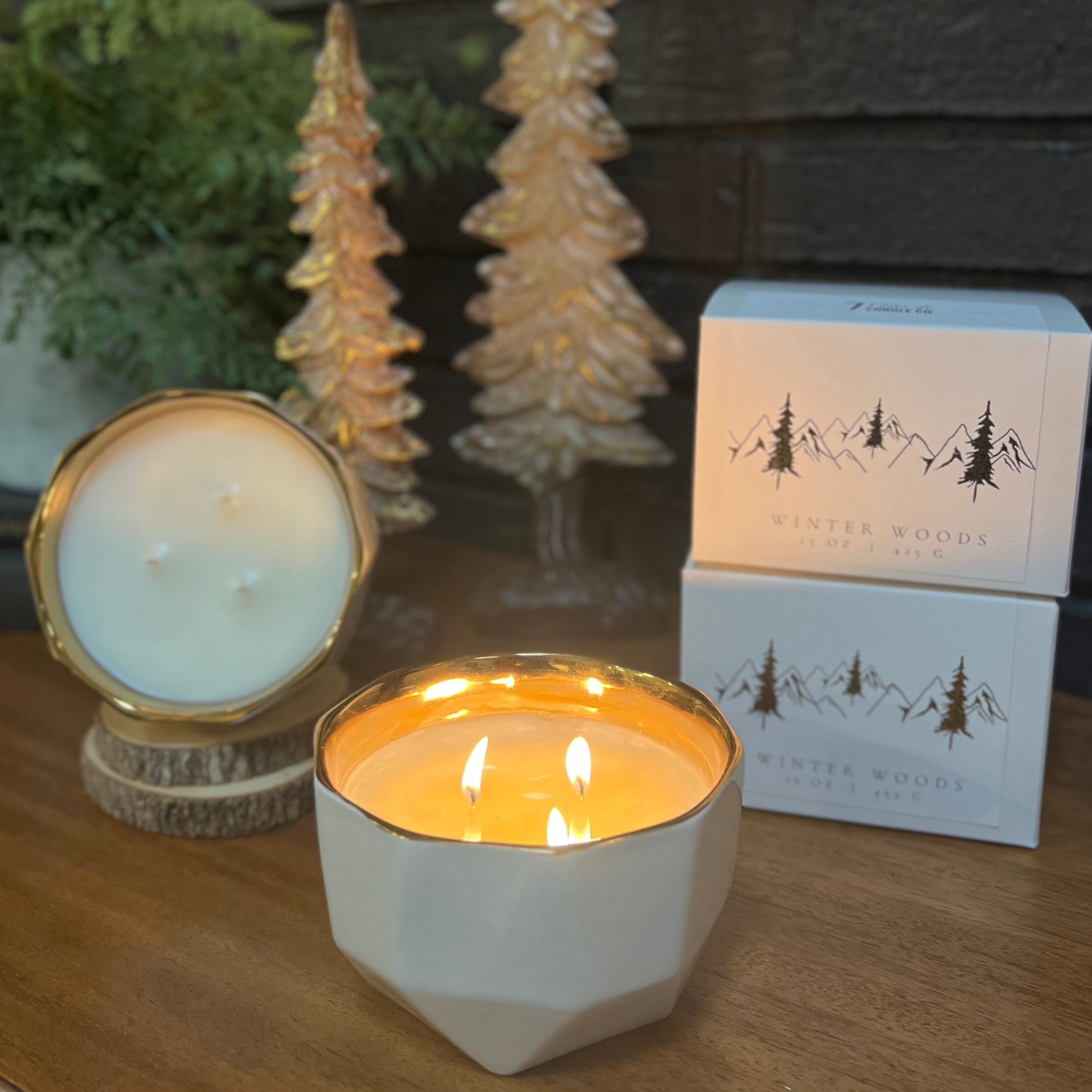 The Winter Woods | Scent Notes of Cedar, Smoky Leather, Vanilla