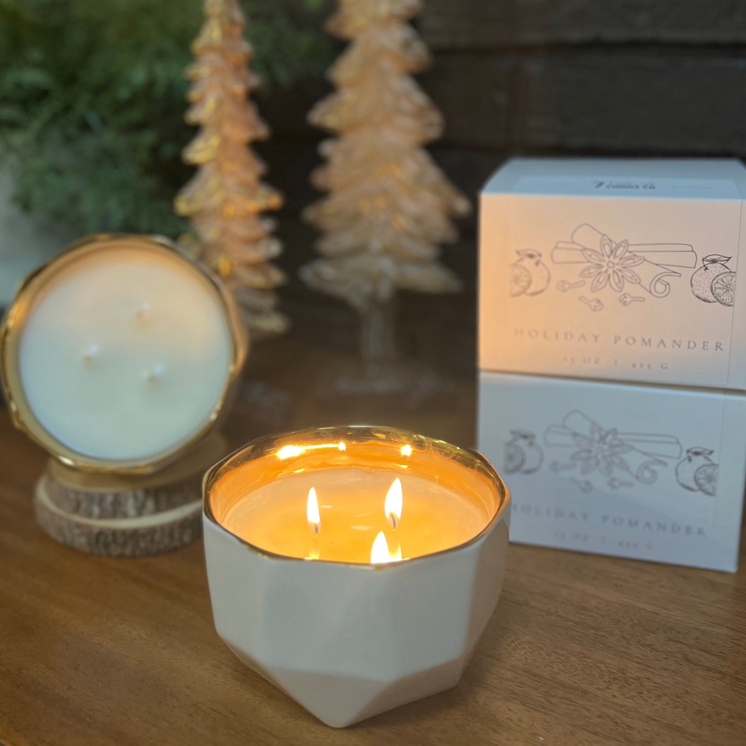 Holiday Pomander | Scent Notes of Orange Zest, Cinnamon, & Persimmon