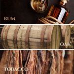 Load image into Gallery viewer, James J. | Scent notes of Rum, Oak, Leather, &amp; Tobacco
